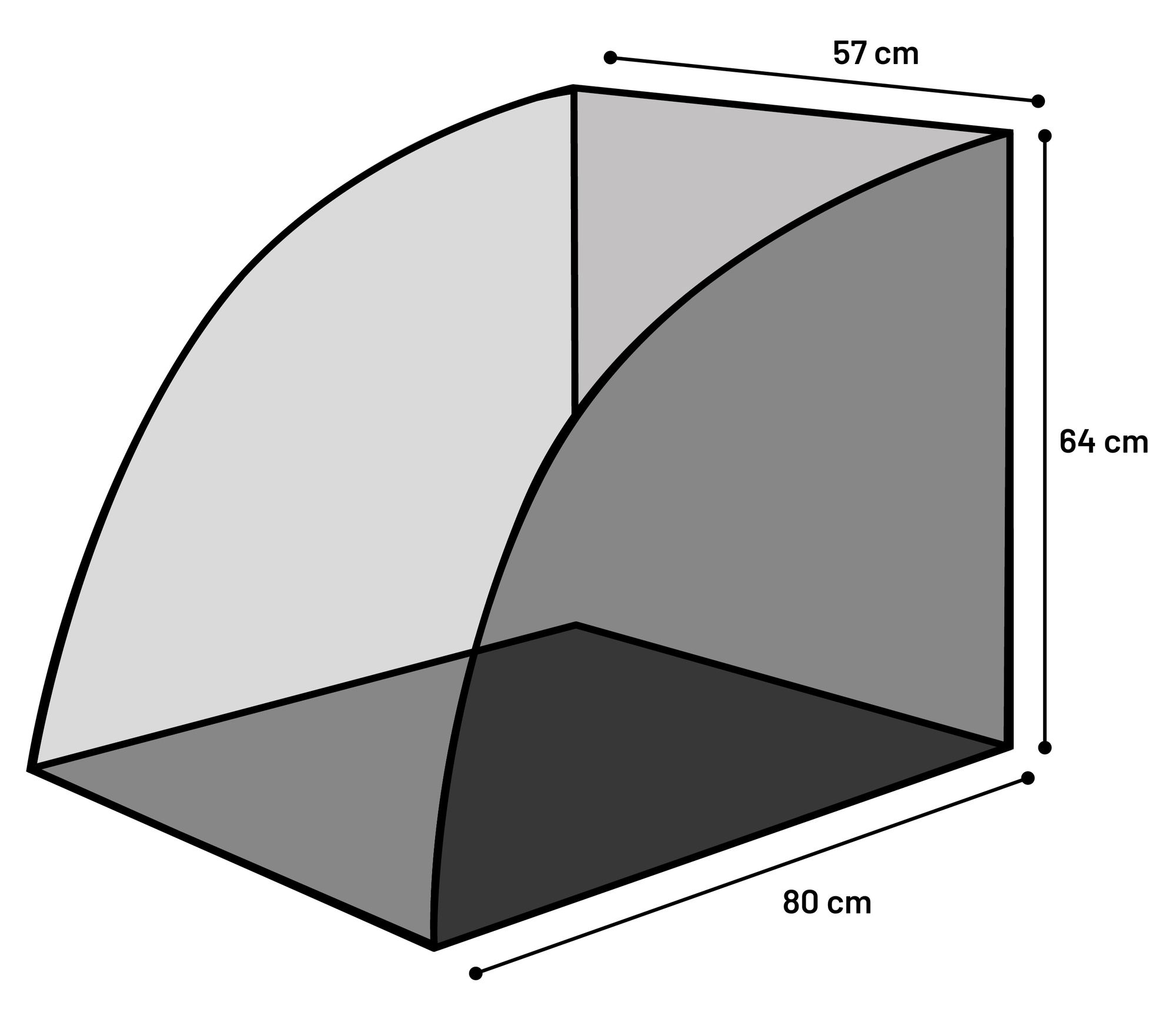 Flamingo Fietskar Jolene Grijs & Oranje
