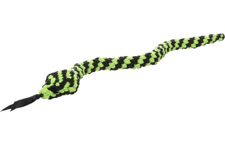 Flamingo Giocattolo Flocco Serpente & Cordone Intrecciato Verde