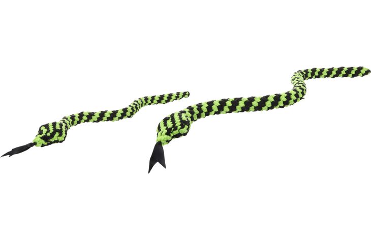 Flamingo Giocattolo Flocco Serpente & Cordone Intrecciato Verde