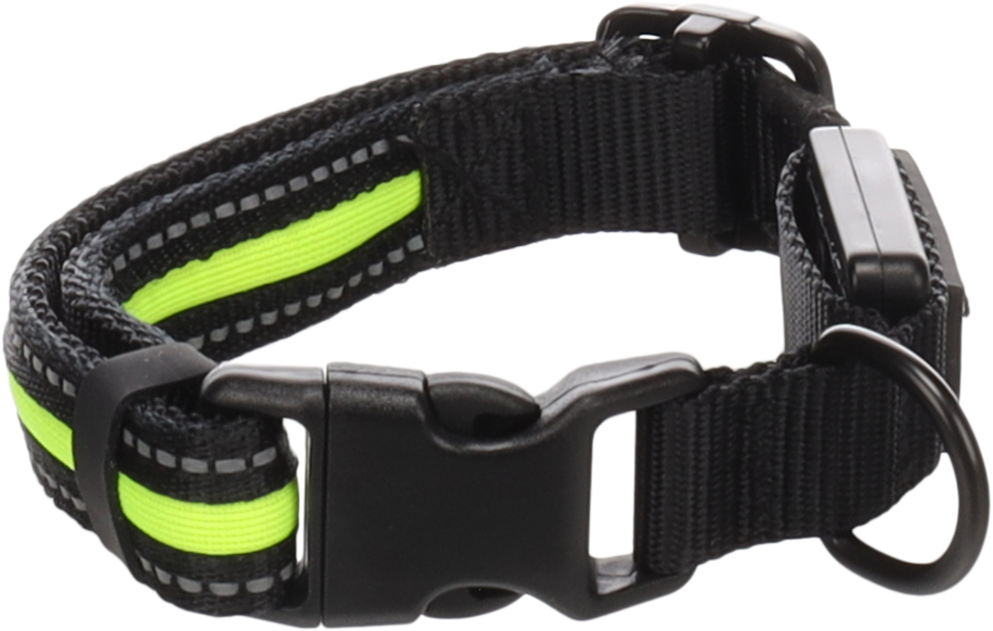 Flamingo Collar Flitzy Black & Yellow