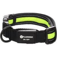 Flamingo Halsband Flitzy Zwart & Geel