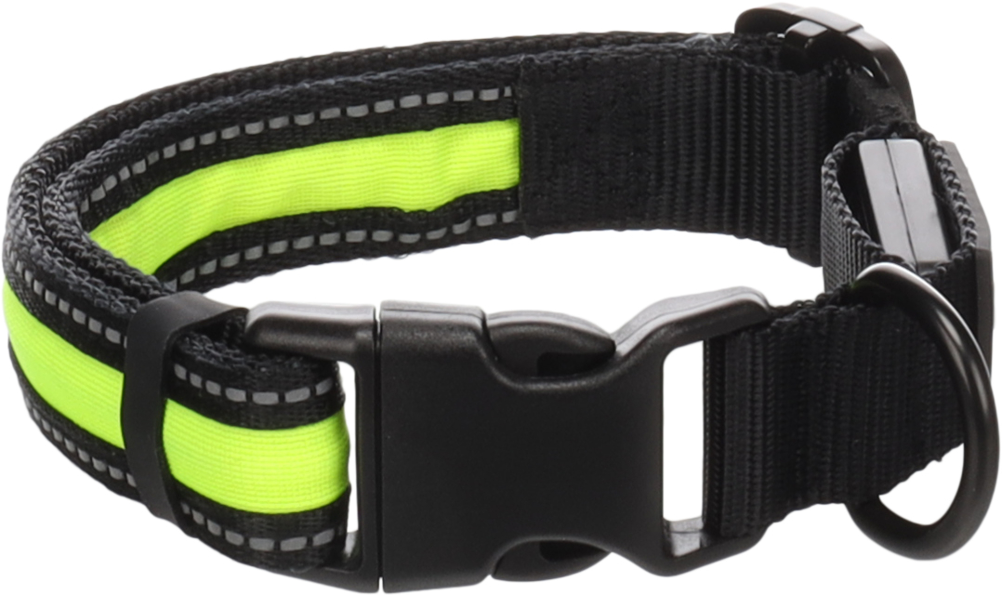 Flamingo Collar Flitzy Black & Yellow