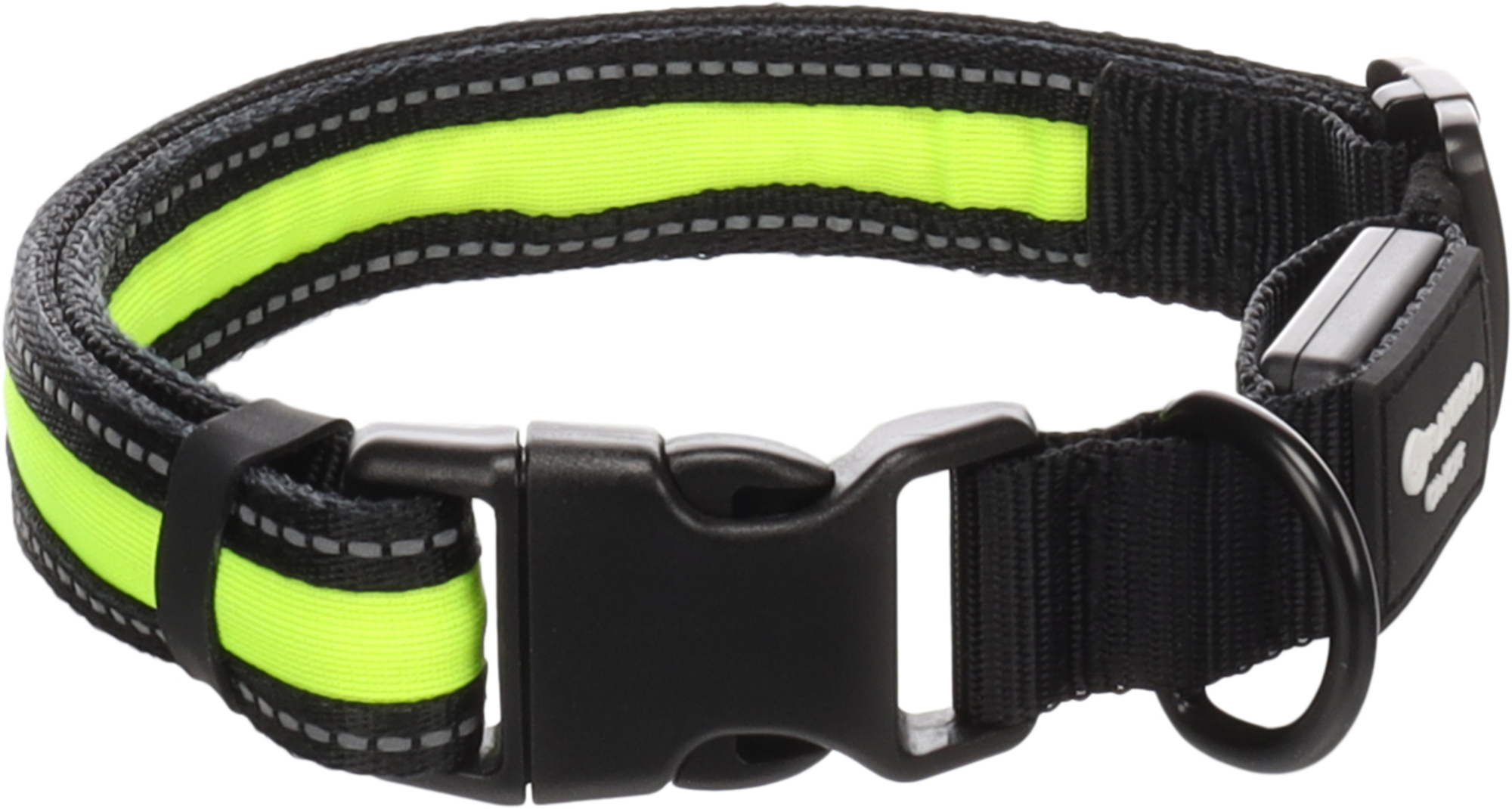 Flamingo Collar Flitzy Black & Yellow