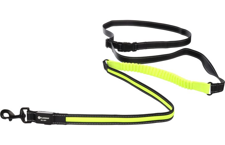 Flamingo Jogginglijn Flitzy Zwart & Geel