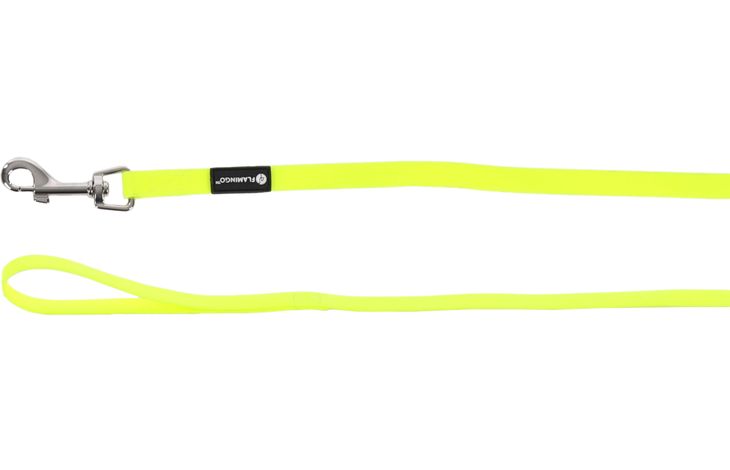 Flamingo Guinzaglio educativo y lunghina Caspar Giallo fluo