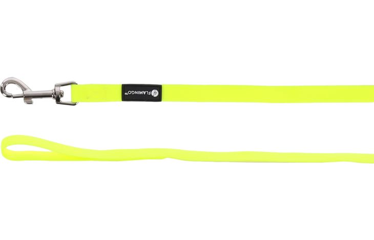 Flamingo Training and tracking leash Caspar Fluo yellow