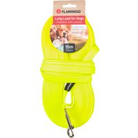 Flamingo Training and tracking leash Caspar Fluo yellow