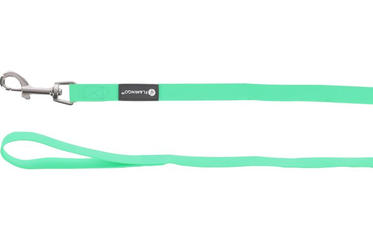 Flamingo Training and tracking leash Caspar Mint green