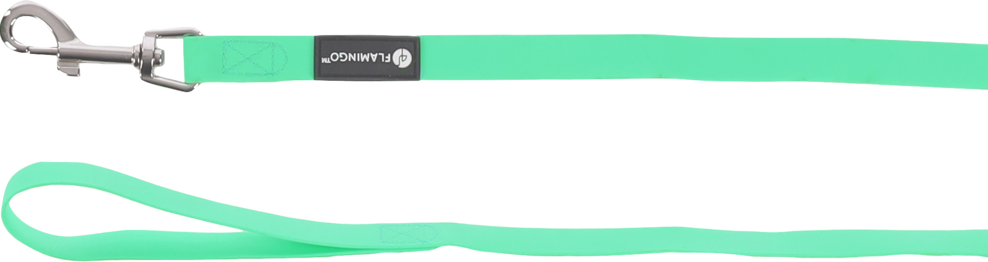 Flamingo Training and tracking leash Caspar Mint green