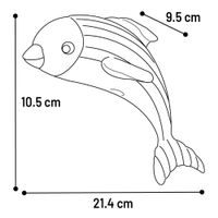 Flamingo Toy Dollie Dolphin Khaki