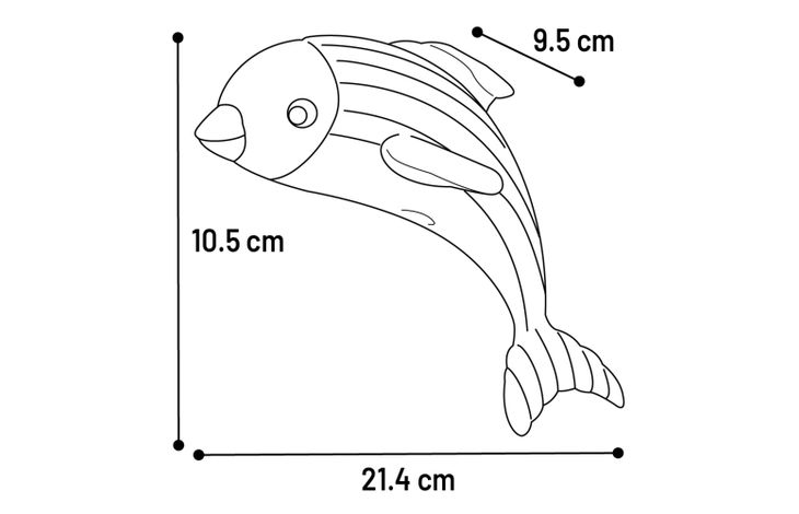 Flamingo Toy Dollie Dolphin Khaki