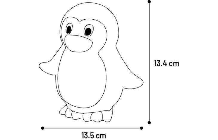 Flamingo Toy Gupi Penguin Khaki