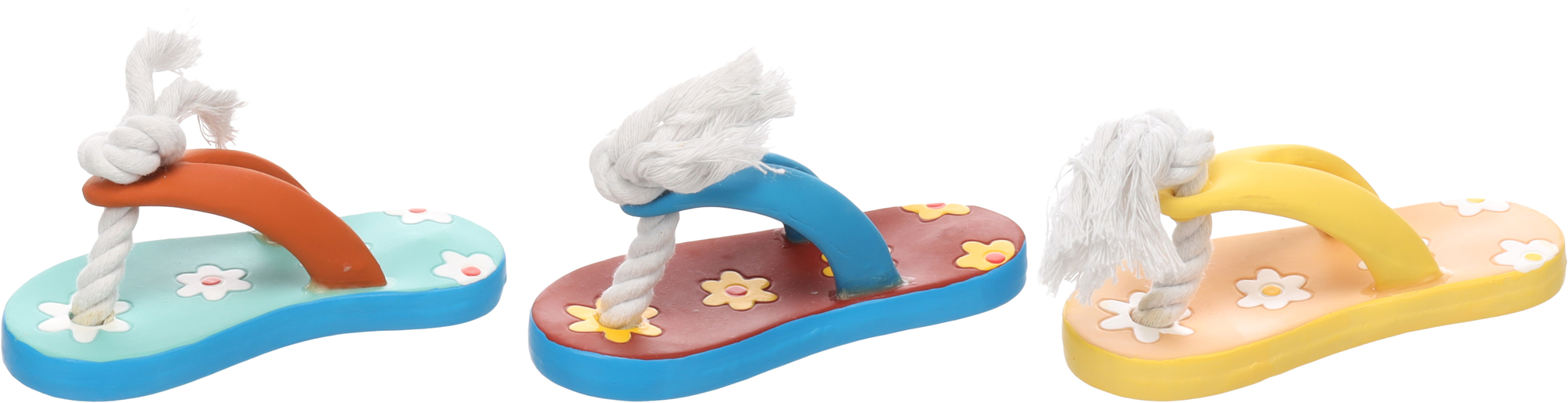 Flamingo Toy Floppe Slipper with rope Multiple colours