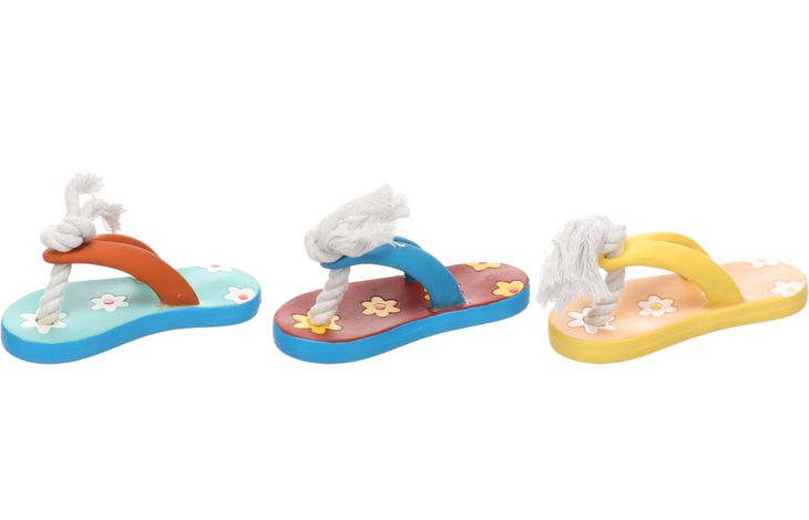 Flamingo Toy Floppe Slipper with rope Multiple colours