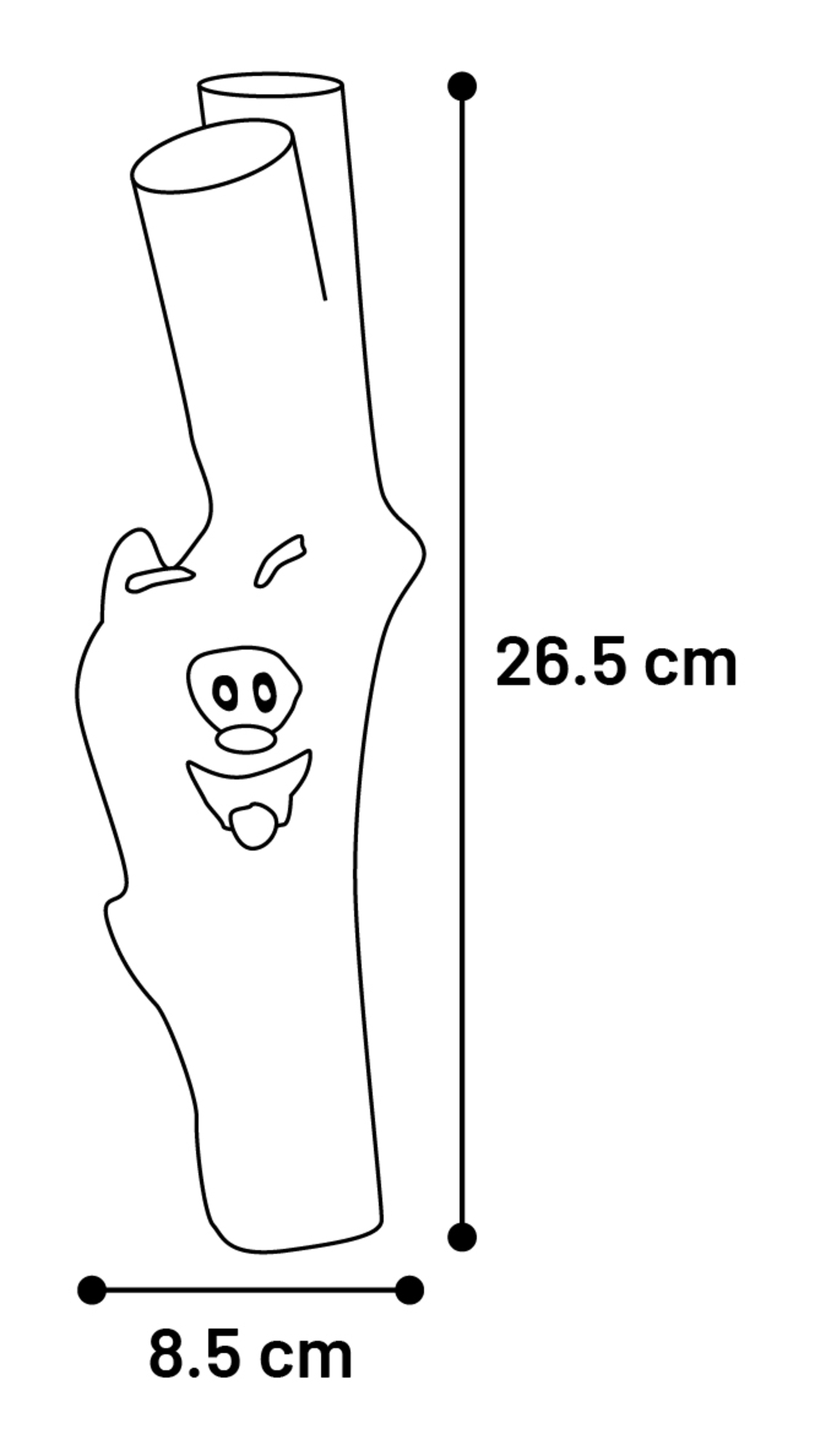 Flamingo Jouet Laffa Branche Vert