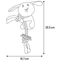 Flamingo Speelgoed Puppy Dadi Koala met touw Groen