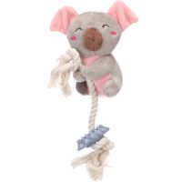 Flamingo Speelgoed Puppy Didi Koala met touw Grijs