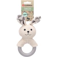 Flamingo Speelgoed Puppy Rabbo Konijn Wit