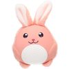 Speelgoed Puppy Rabbu Konijn Meerdere kleuren Konijn Zalmroze, Zwart, Wit, Rood
