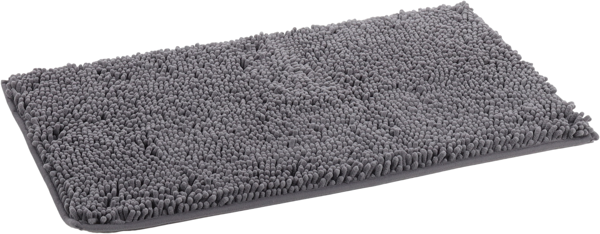Flamingo Dirt-trapping mat Fluffy 1 Rectangle Grey
