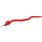 Giocattolo Flocco Serpente & Cordone Intrecciato Rosso