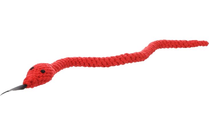 Flamingo Giocattolo Flocco Serpente & Cordone Intrecciato Rosso