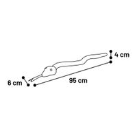 Flamingo Speelgoed Flocco Slang & Touw Geweven Kaki