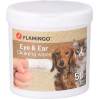Flamingo Verzorgingsdoekje voor oog & oor Reini vinger Geïmpregneerd doekje