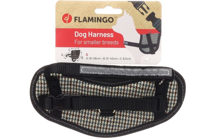 Flamingo Harnas Eeny Meeny Blauw & Bruin