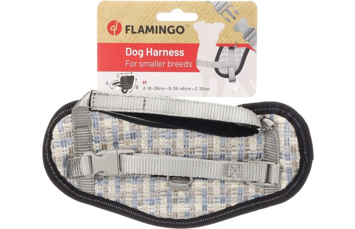 Flamingo Harnas Eeny Meeny Blauw & Grijs