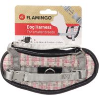 Flamingo Harness Eeny Meeny Grey & Pink