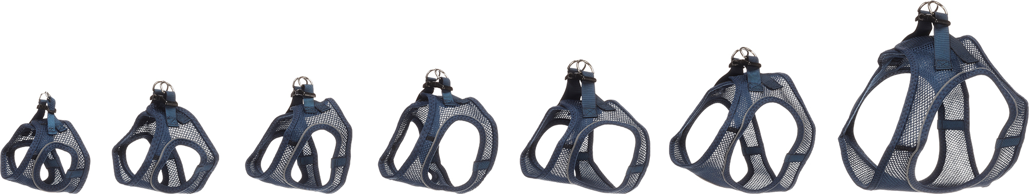 Flamingo Harness Step&Go Bento Dark blue