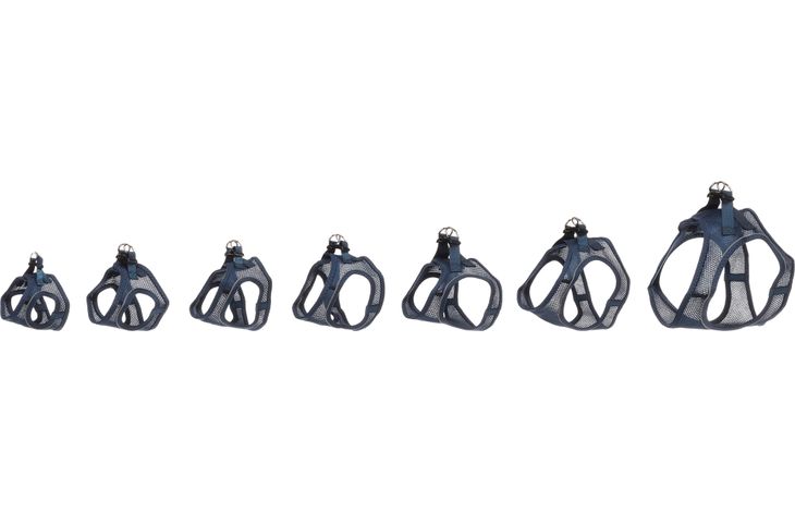 Flamingo Harnas Step&Go Bento Donkerblauw