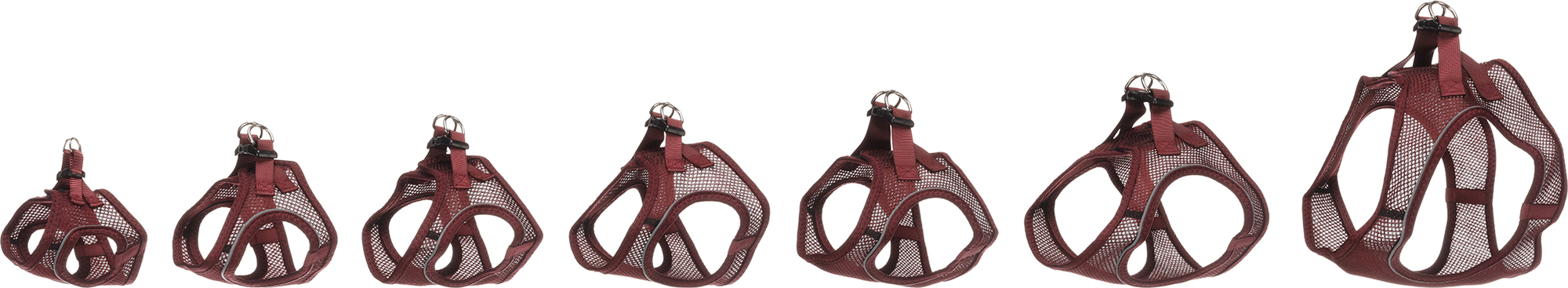 Flamingo Harness Step&Go Bento Aubergine