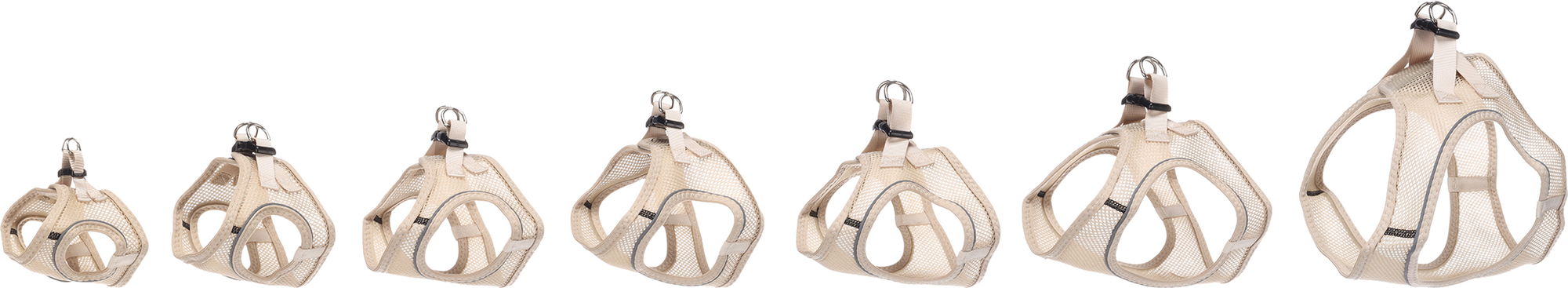 Flamingo Harness Step&Go Bento Beige