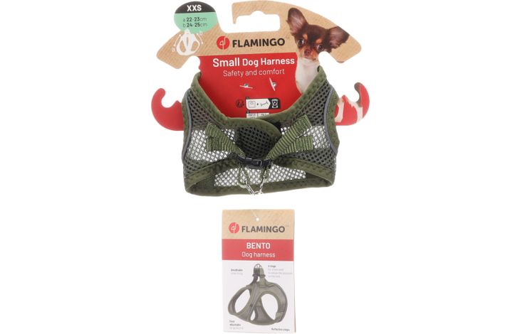 Flamingo Geschirr  Step&Go Bento Khaki
