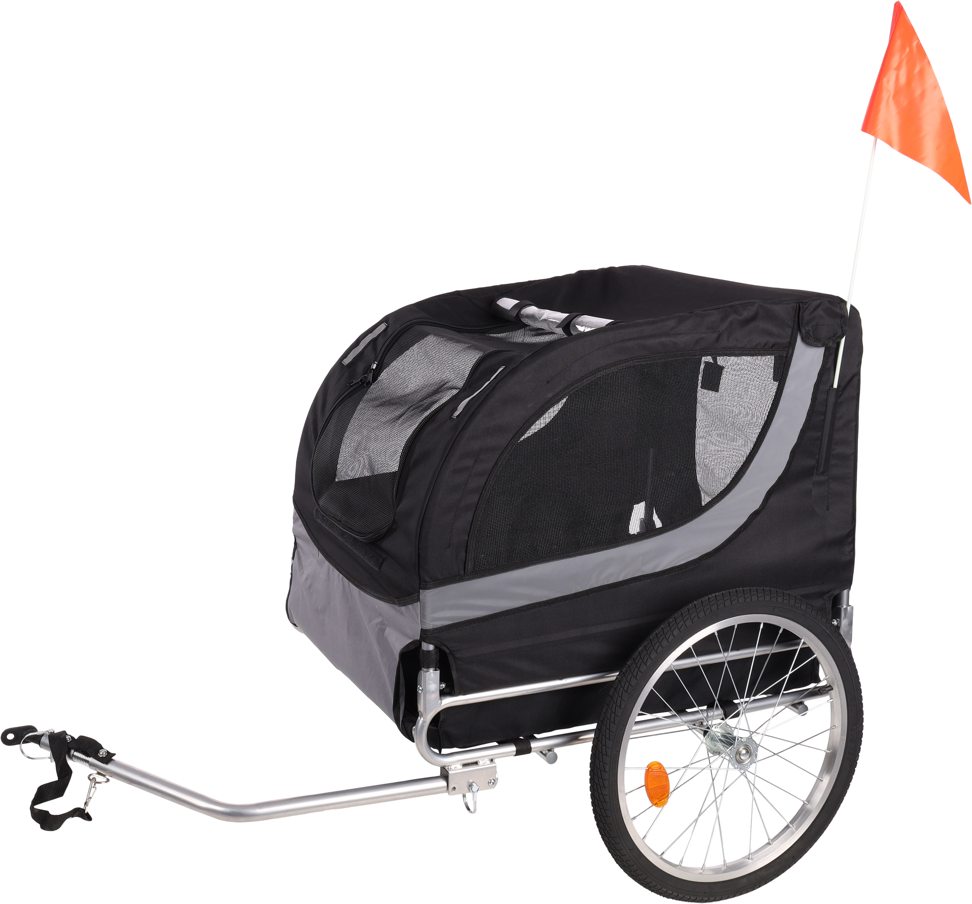 Flamingo Bicycle trailer Tybalt Black