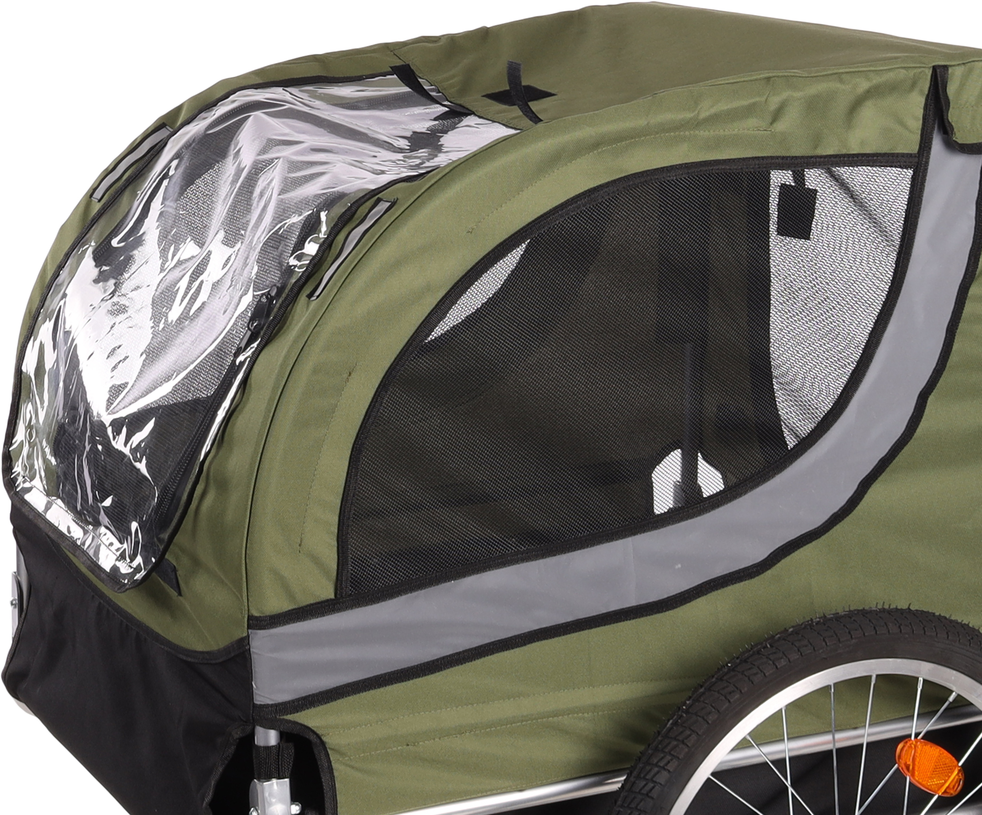 Flamingo Bicycle trailer Tybalt Green