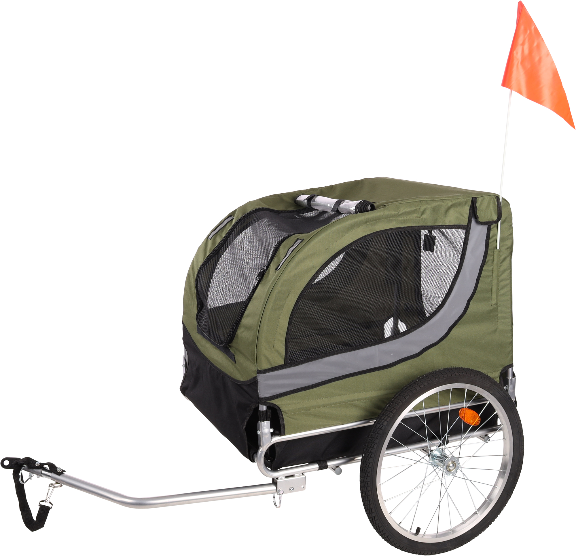 Flamingo Bicycle trailer Tybalt Green
