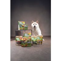Flamingo Friandises Veggie Dino avec pomme Vert
