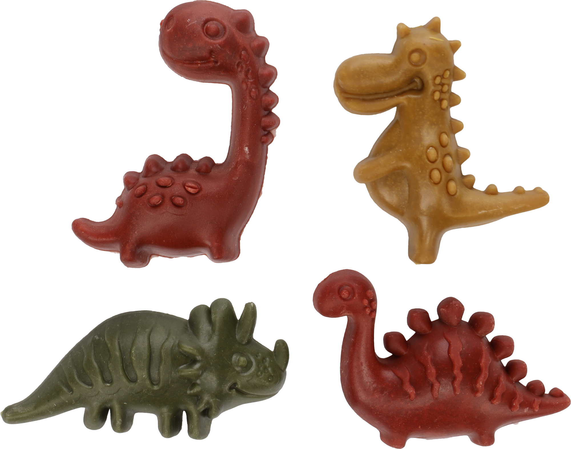 Flamingo Snacks Veggie Dino with strawberry & with pine apple & with apple Mix