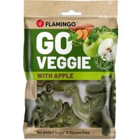 Flamingo Snack Veggie Dino met appel Groen
