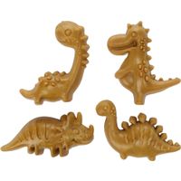Flamingo Snack Veggie Dino met ananas Geel
