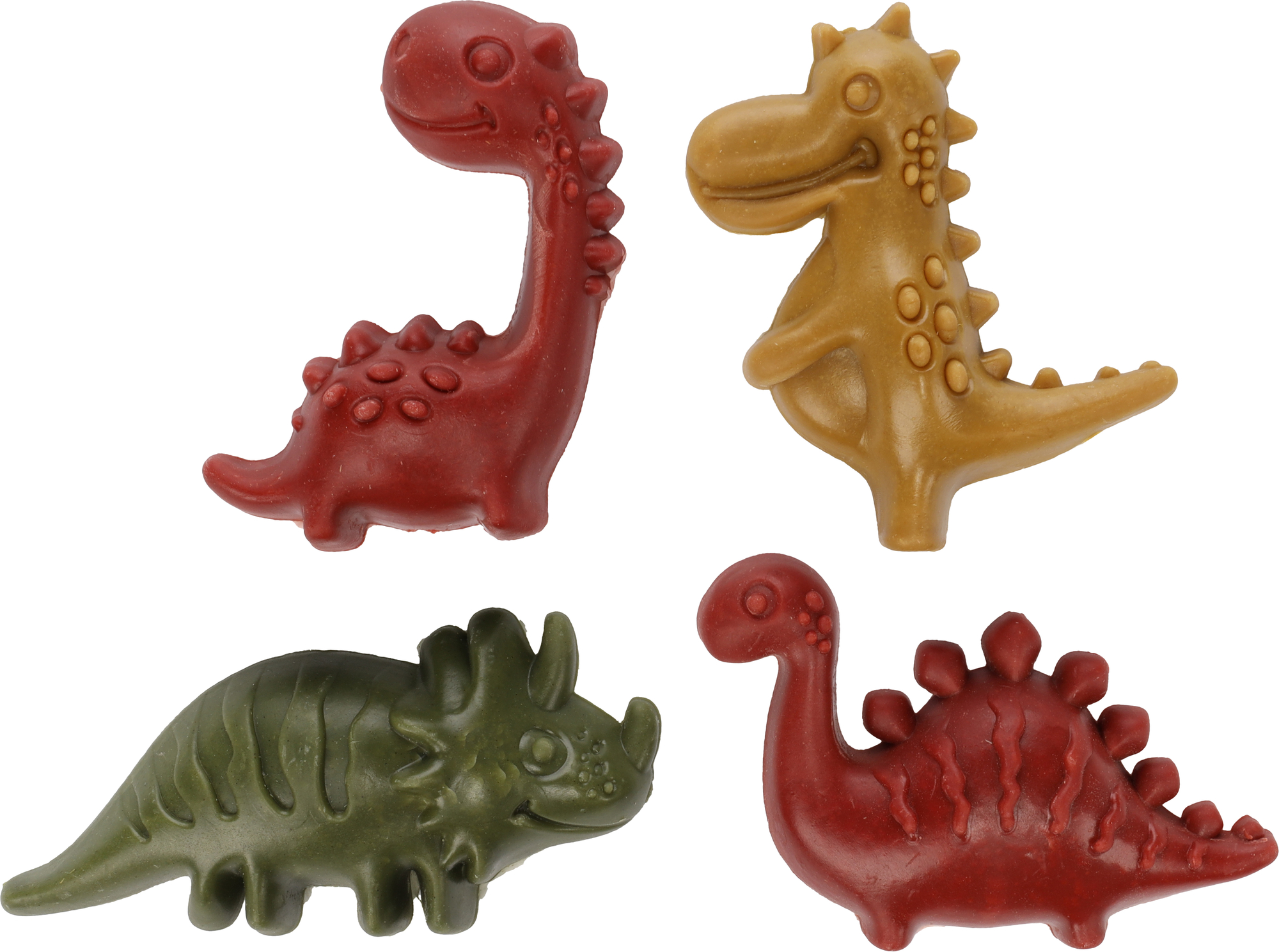 Flamingo Snacks Veggie Dino with strawberry & with pine apple & with apple Mix