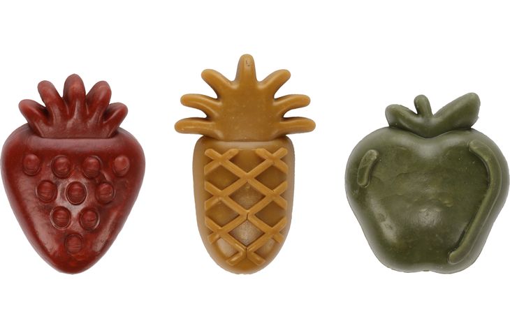 Flamingo Snacks Veggie Fruit mix with strawberry & with pine apple & with apple Mix