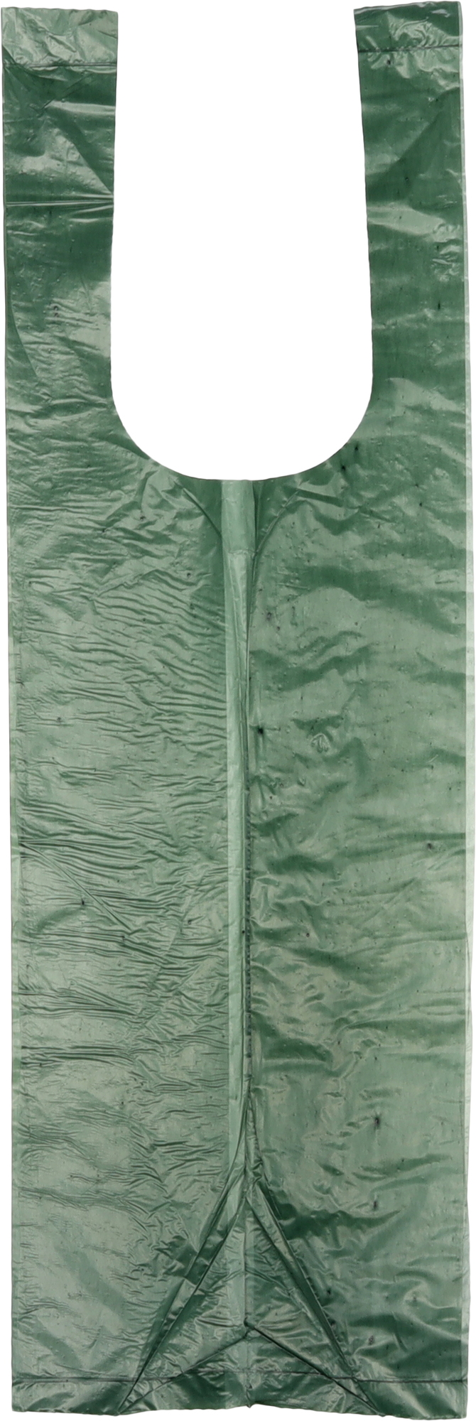 Flamingo Poop bag Recycled with handle Poco Green