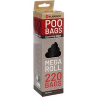 Flamingo Poepzak Basic Blekz Zwart