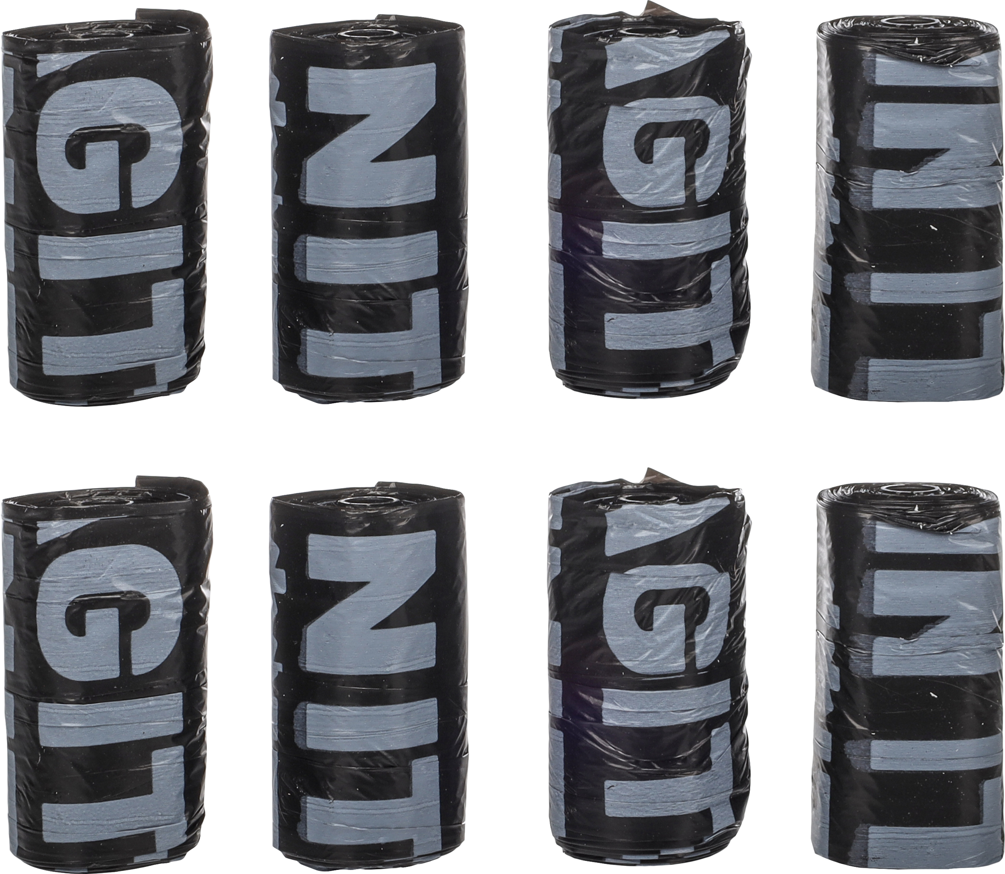 Flamingo Poop bag Basic Babi Black