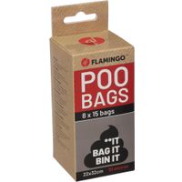 Flamingo Poepzak Basic Babi Zwart