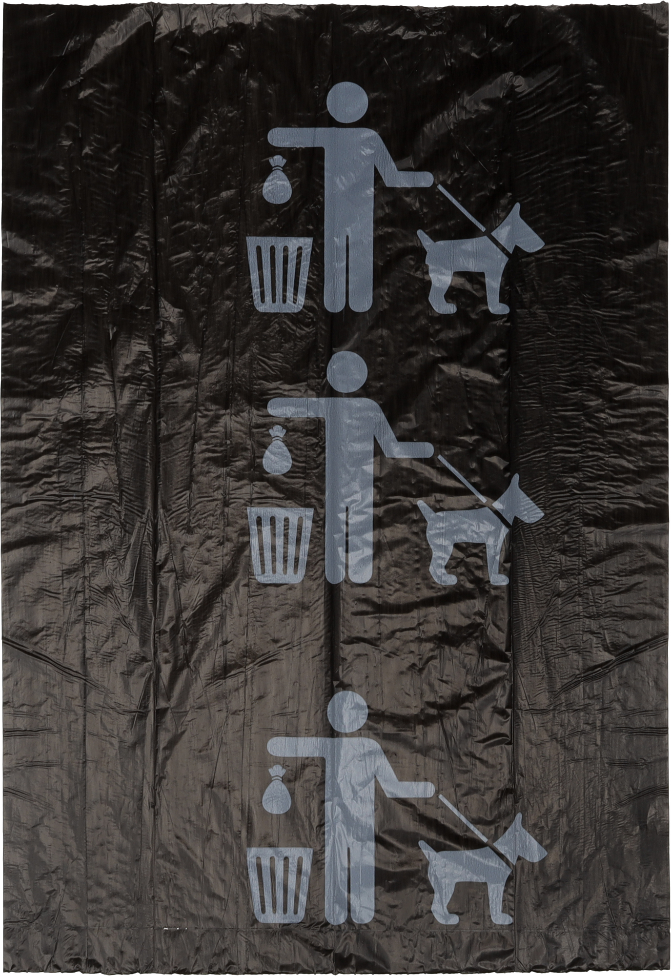 Flamingo Poop bag Basic Dumpa Black